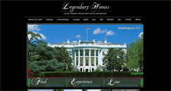 Desktop Screenshot of legendaryhomes.com